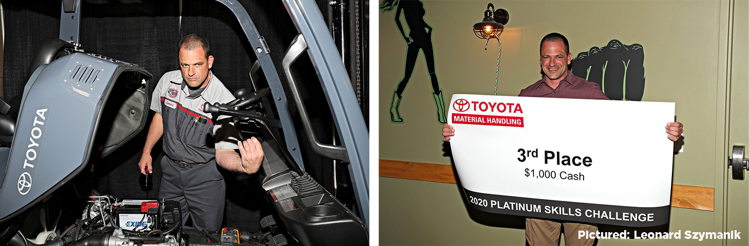 Leonard Szymanik Platinum Level Technician
