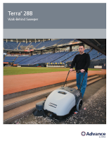Terra 28B Industrial Cleaning Equipment Document