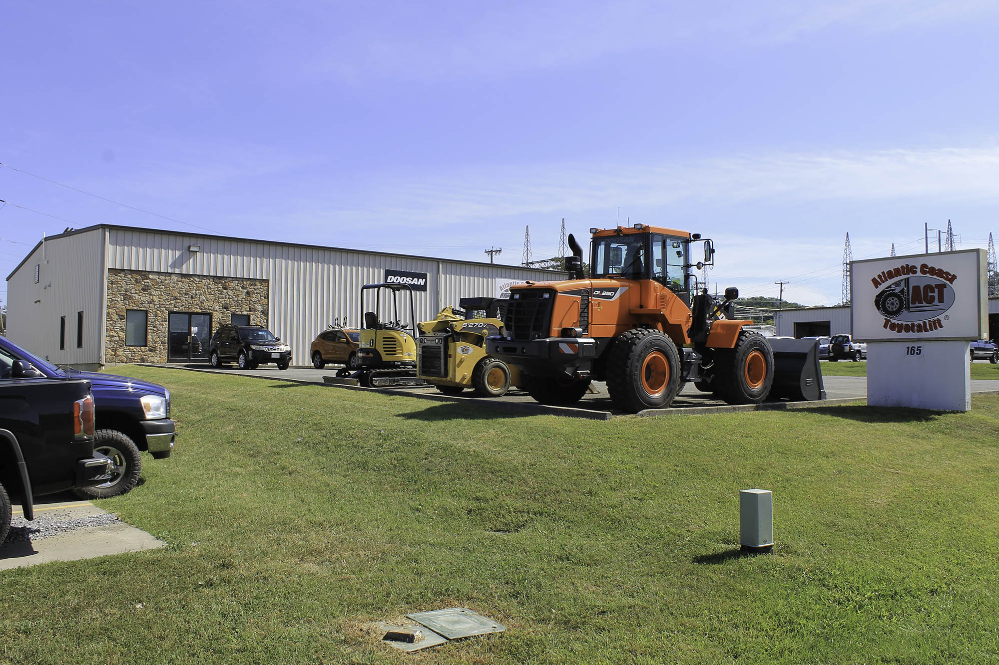 Atlantic Coast Toyotalift's new location in Cloverdale VA